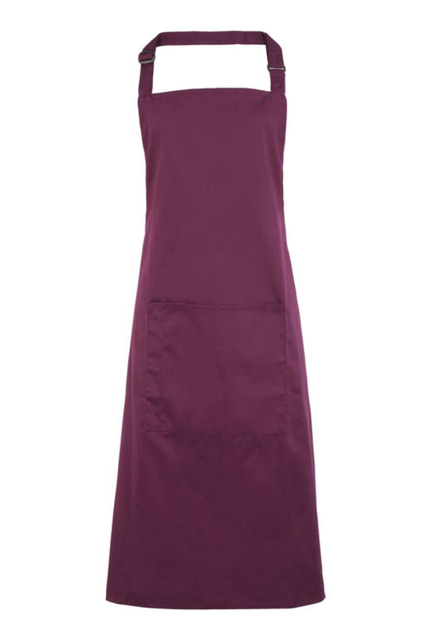 'COLOURS COLLECTION’ BIB APRON WITH POCKET