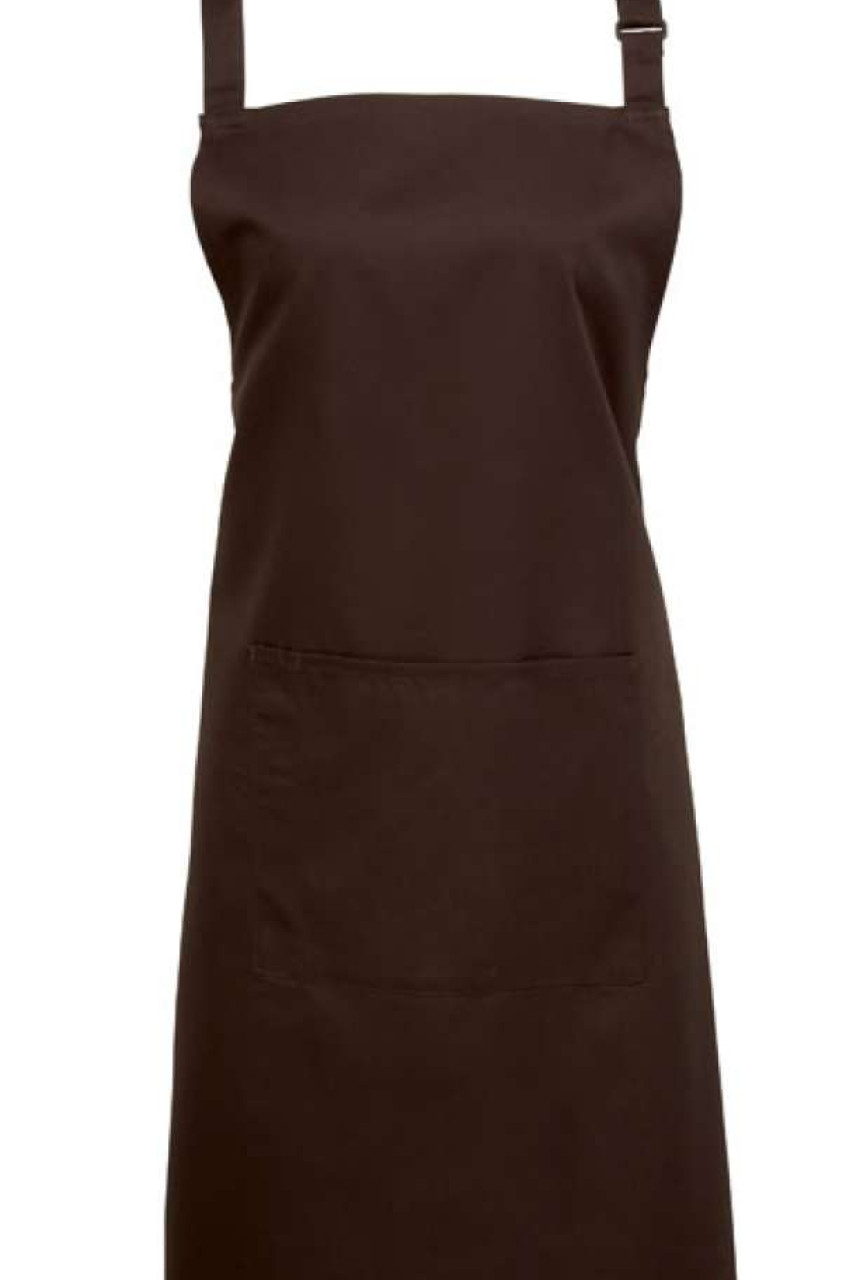 'COLOURS COLLECTION’ BIB APRON WITH POCKET