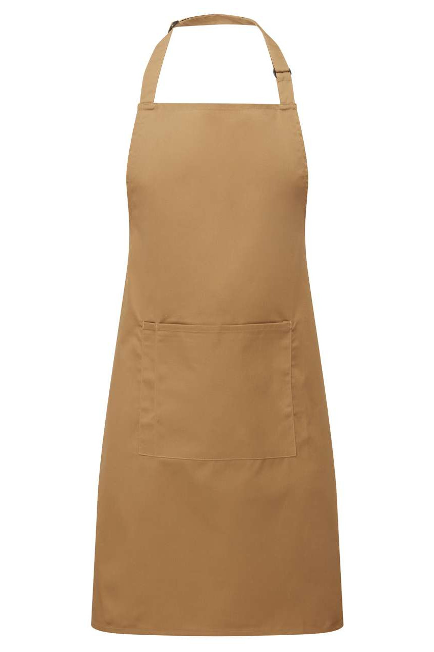 'COLOURS COLLECTION’ BIB APRON WITH POCKET