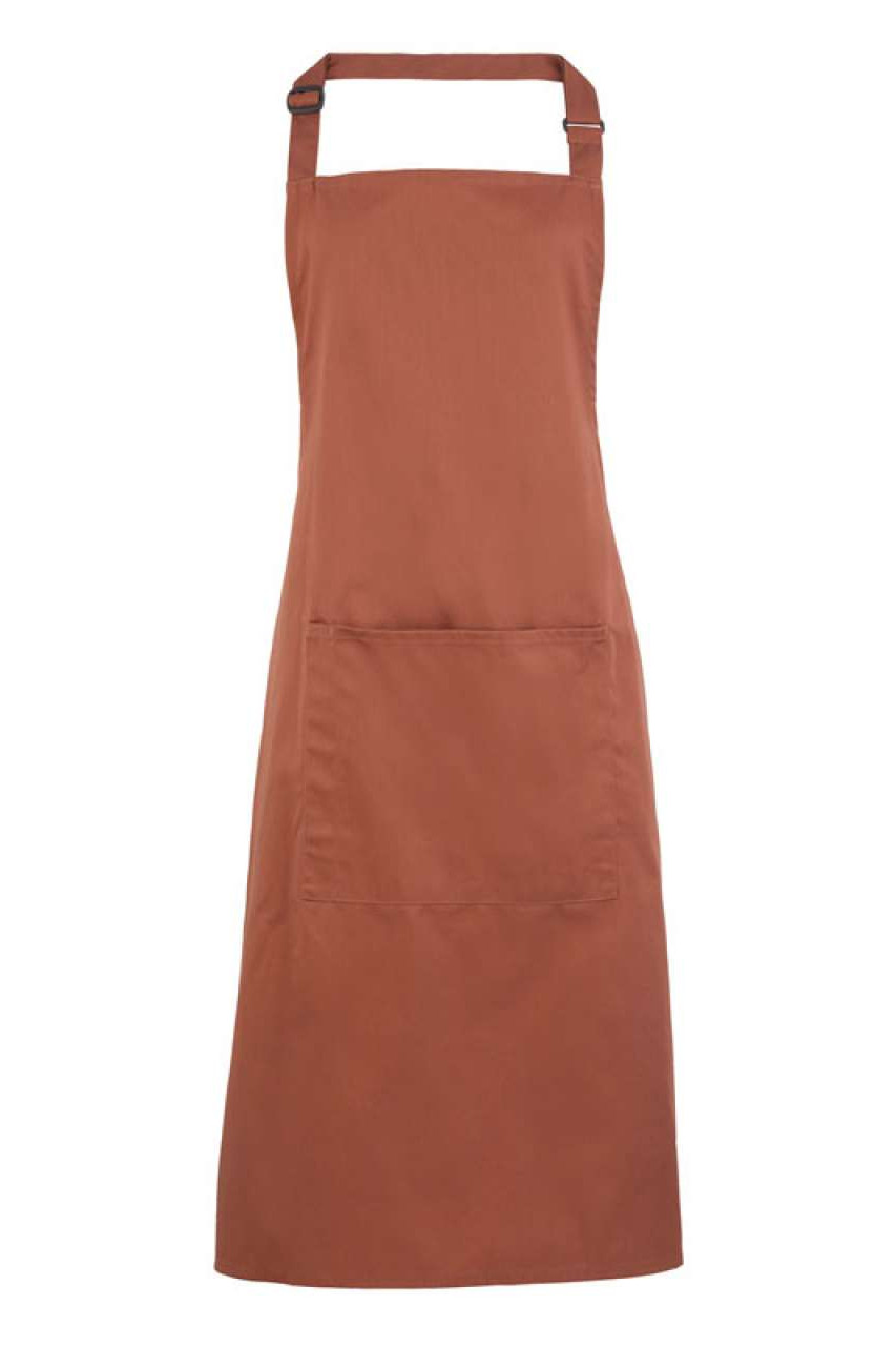 'COLOURS COLLECTION’ BIB APRON WITH POCKET