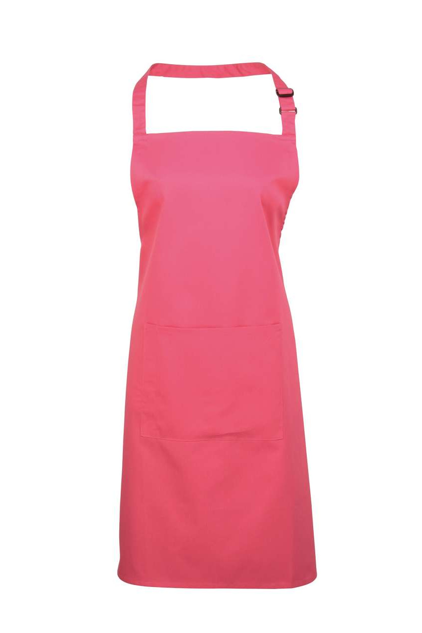'COLOURS COLLECTION’ BIB APRON WITH POCKET