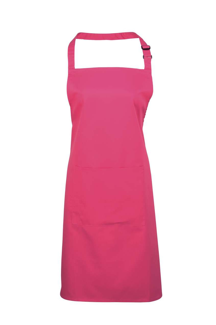'COLOURS COLLECTION’ BIB APRON WITH POCKET