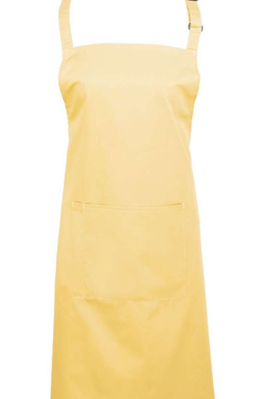 'COLOURS COLLECTION’ BIB APRON WITH POCKET