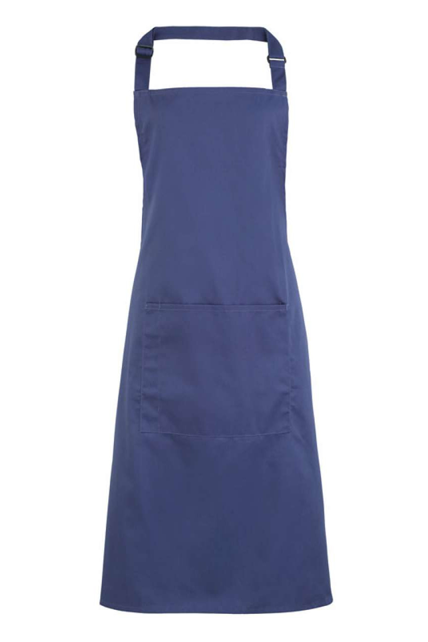 'COLOURS COLLECTION’ BIB APRON WITH POCKET