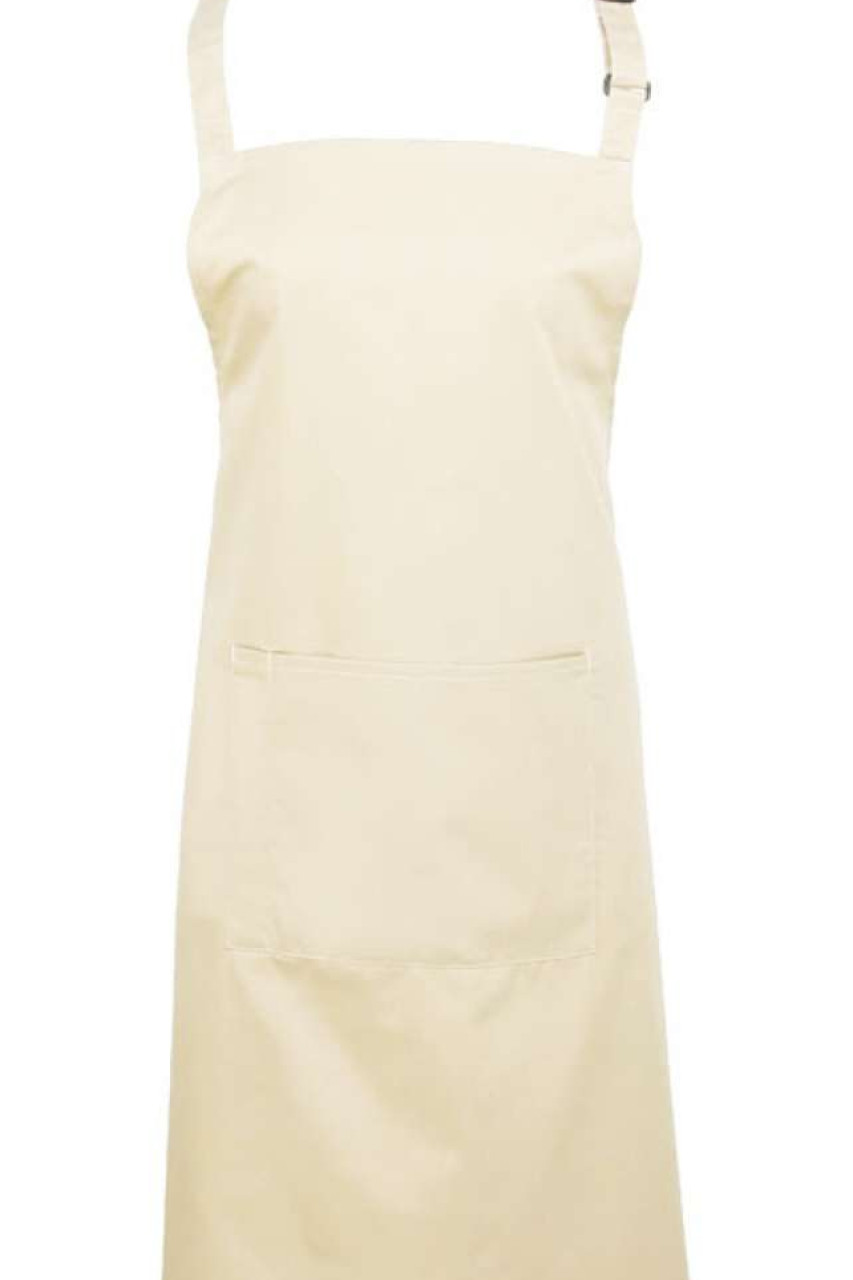 'COLOURS COLLECTION’ BIB APRON WITH POCKET