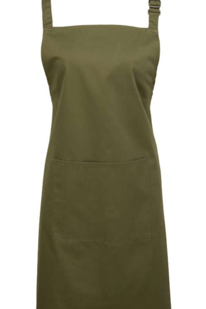 'COLOURS COLLECTION’ BIB APRON WITH POCKET