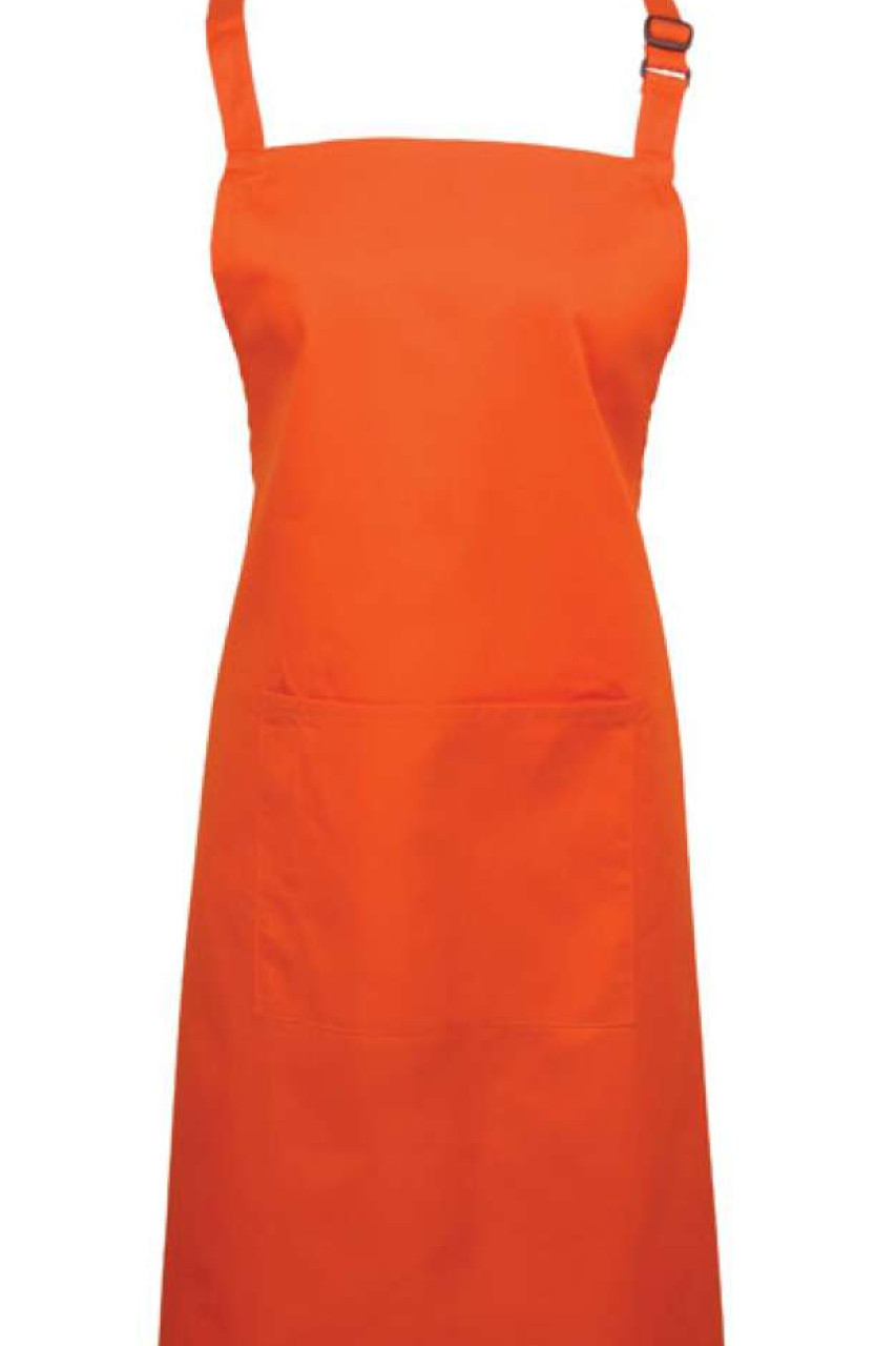 'COLOURS COLLECTION’ BIB APRON WITH POCKET