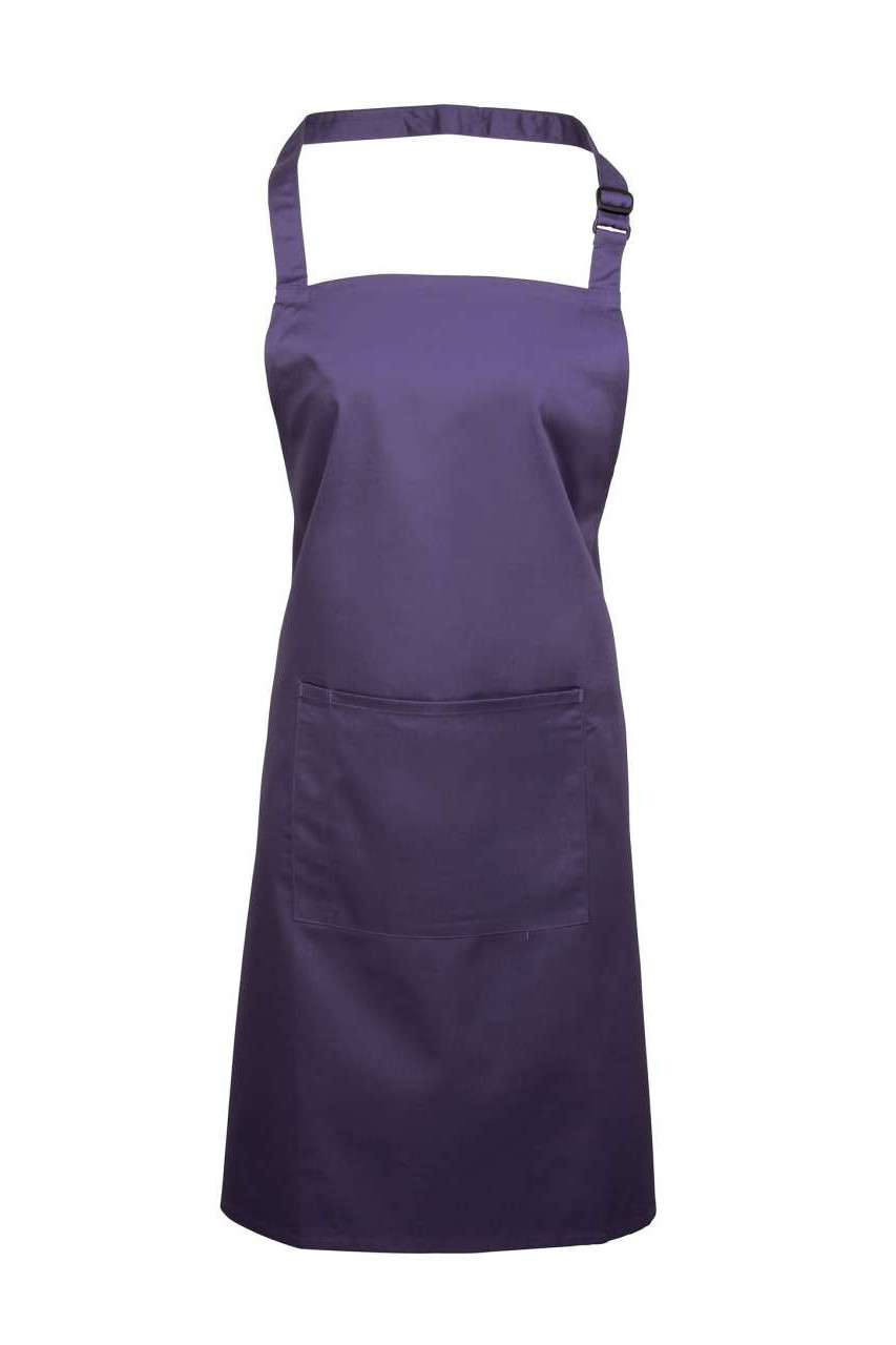 'COLOURS COLLECTION’ BIB APRON WITH POCKET