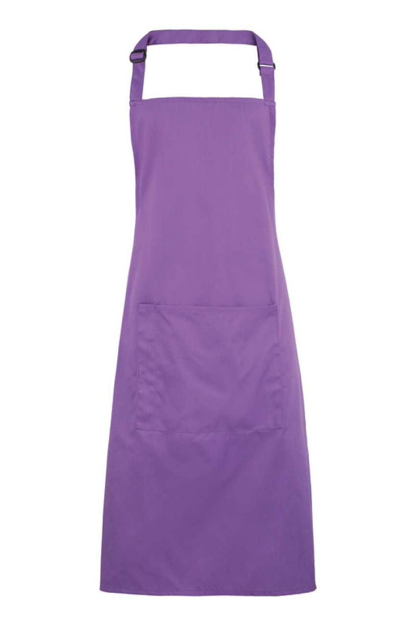 'COLOURS COLLECTION’ BIB APRON WITH POCKET