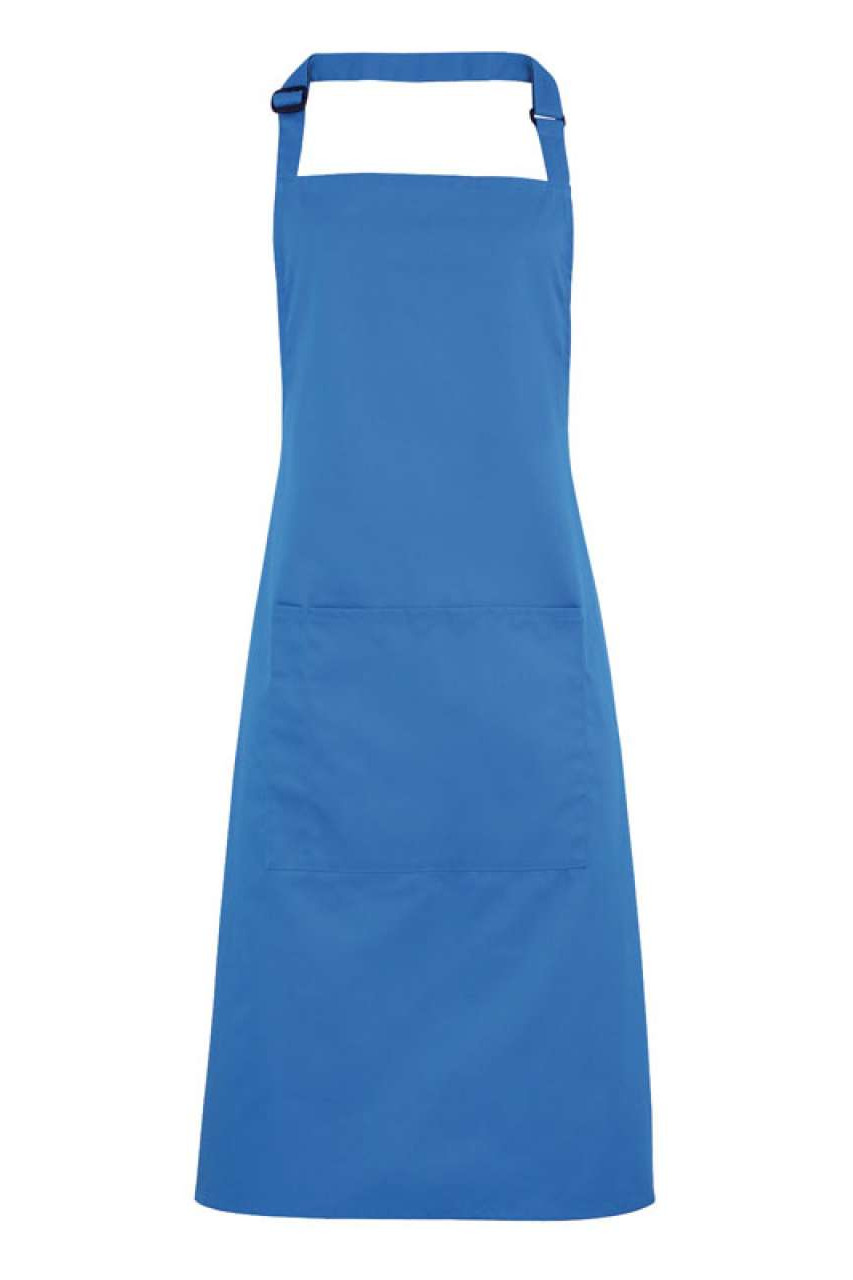 'COLOURS COLLECTION’ BIB APRON WITH POCKET