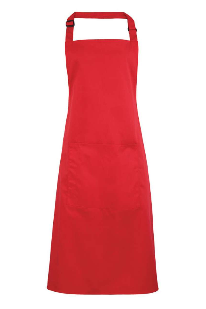 'COLOURS COLLECTION’ BIB APRON WITH POCKET