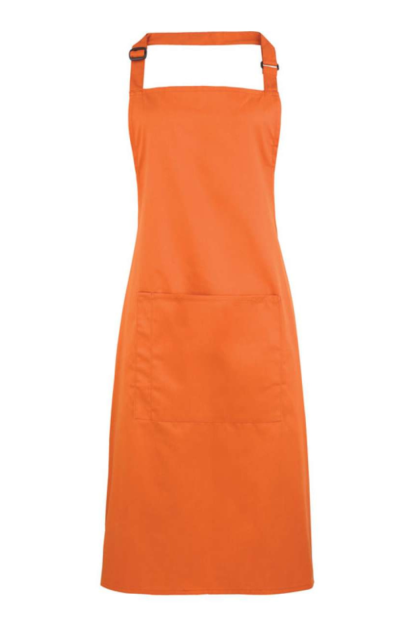 'COLOURS COLLECTION’ BIB APRON WITH POCKET