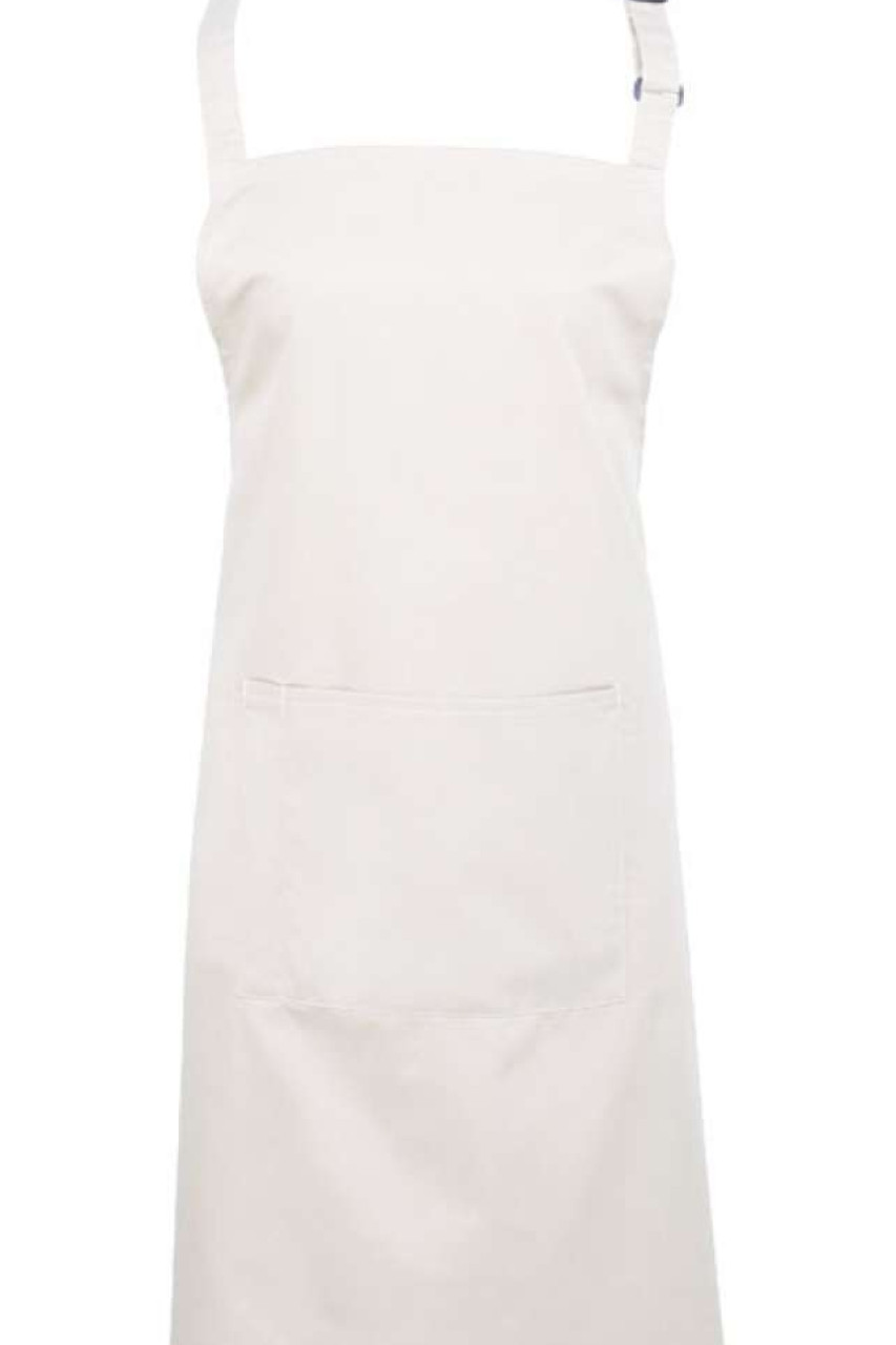 'COLOURS COLLECTION’ BIB APRON WITH POCKET