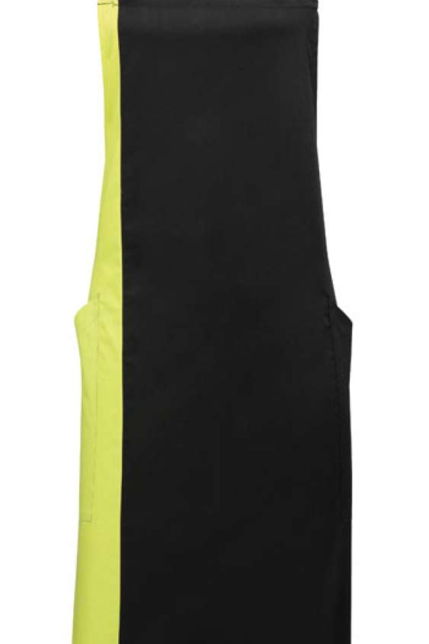 'COLOURS COLLECTION’ CONTRAST BIB APRON