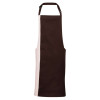 'COLOURS COLLECTION’ CONTRAST BIB APRON