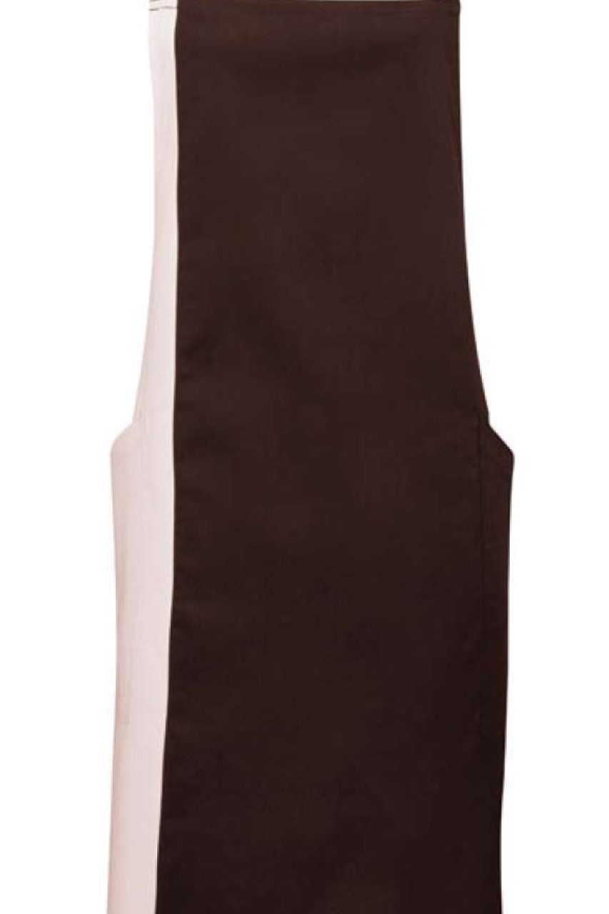 'COLOURS COLLECTION’ CONTRAST BIB APRON