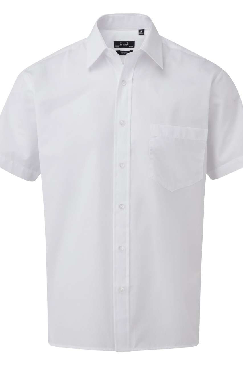 MEN'S SHORT SLEEVE POPLIN SHIRT