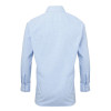 MEN'S LONG SLEEVE GINGHAM COTTON MICROCHECK SHIRT