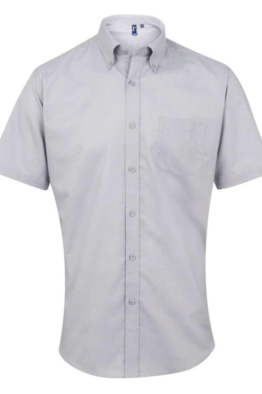 MEN’S SHORT SLEEVE SIGNATURE OXFORD SHIRT