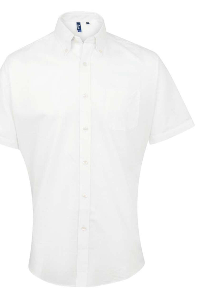 MEN’S SHORT SLEEVE SIGNATURE OXFORD SHIRT