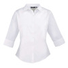 WOMEN'S POPLIN 3/4 SLEEVE BLOUSE