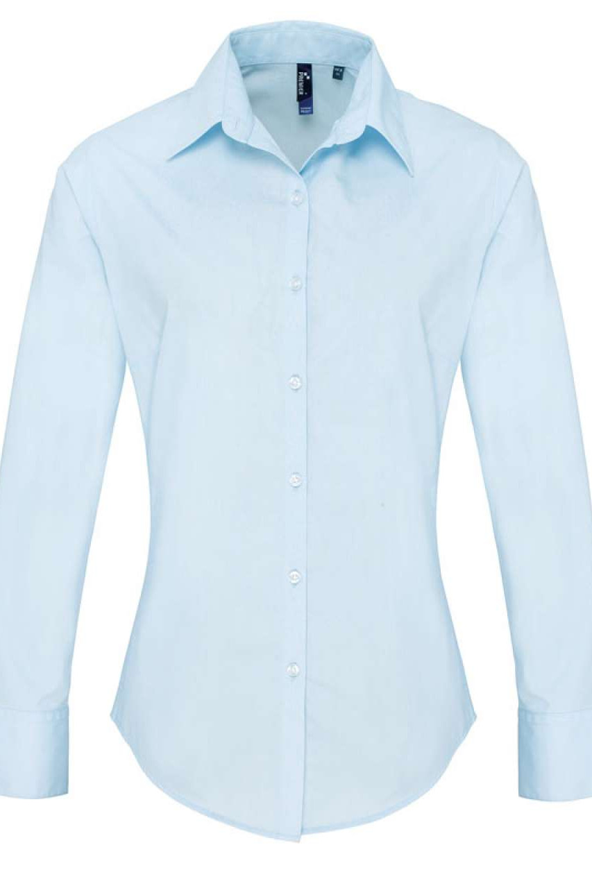 WOMEN'S POPLIN SUPREME LONG SLEEVE SHIRT