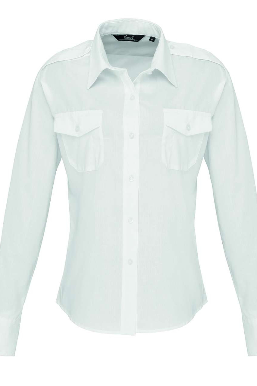 WOMEN'S LONG SLEEVE PILOT SHIRT
