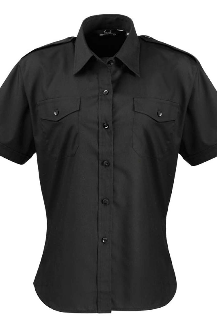 WOMEN'S SHORT SLEEVE PILOT SHIRT