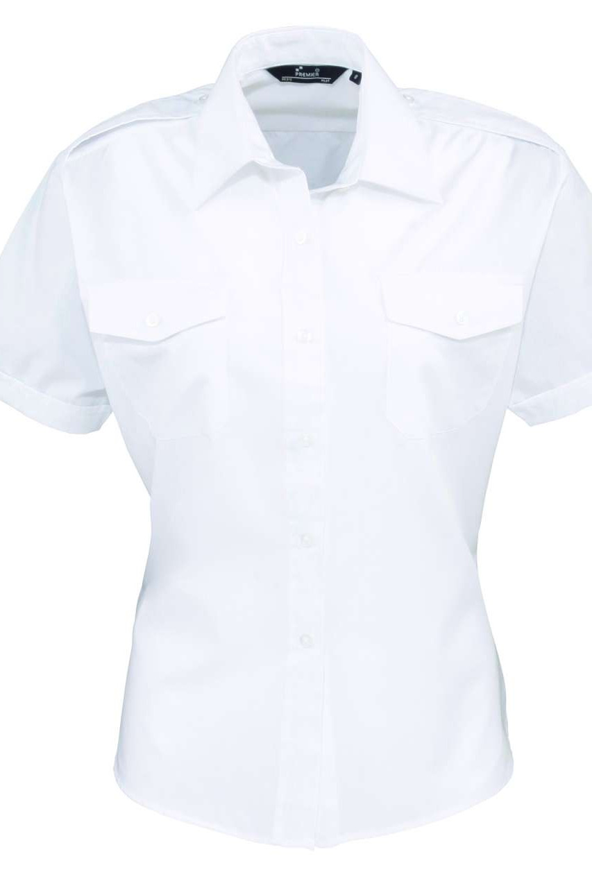 WOMEN'S SHORT SLEEVE PILOT SHIRT