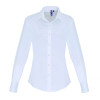 WOMEN'S STRETCH-FIT COTTON POPLIN LONG SLEEVE SHIRT