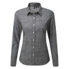 WOMEN'S COTTON SLUB CHAMBRAY LONG SLEEVE SHIRT