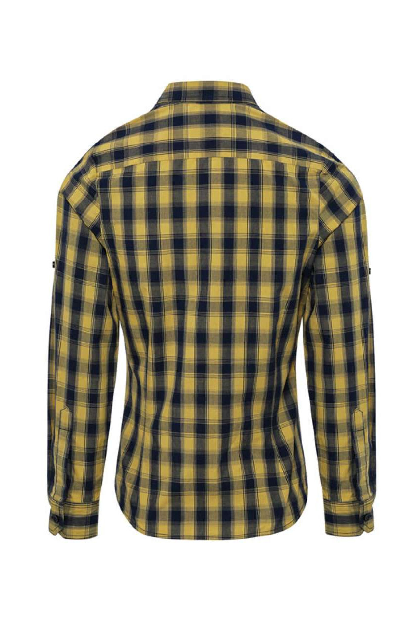 'MULLIGAN' CHECK - WOMEN'S LONG SLEEVE COTTON SHIRT