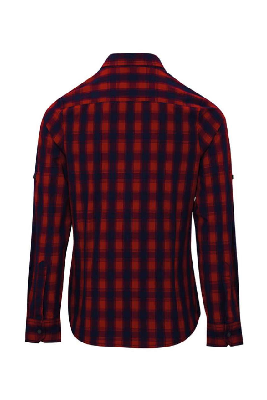 'MULLIGAN' CHECK - WOMEN'S LONG SLEEVE COTTON SHIRT