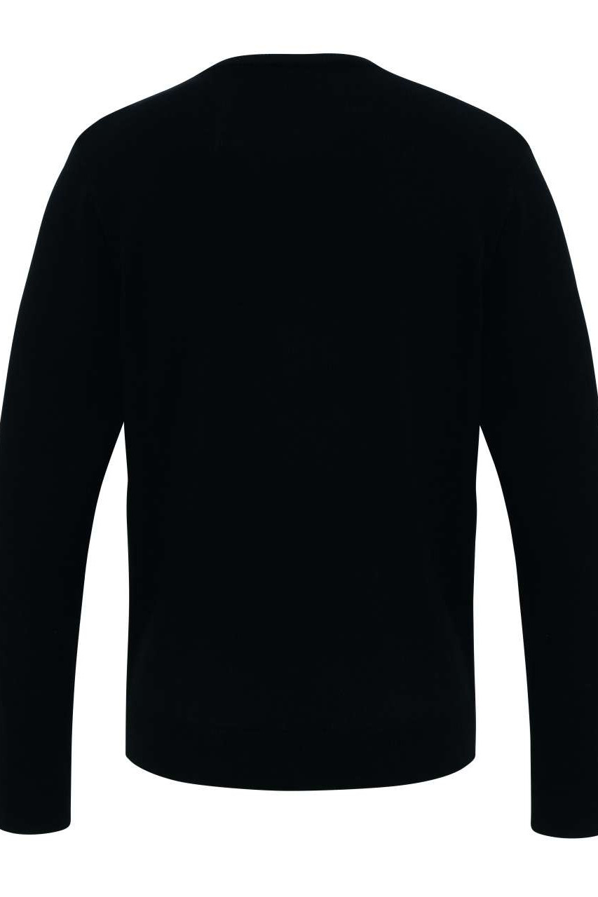 'ESSENTIAL' ACRYLIC MEN'S V-NECK SWEATER
