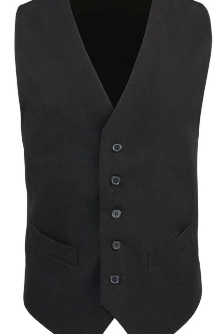 MEN’S LINED POLYESTER WAISTCOAT