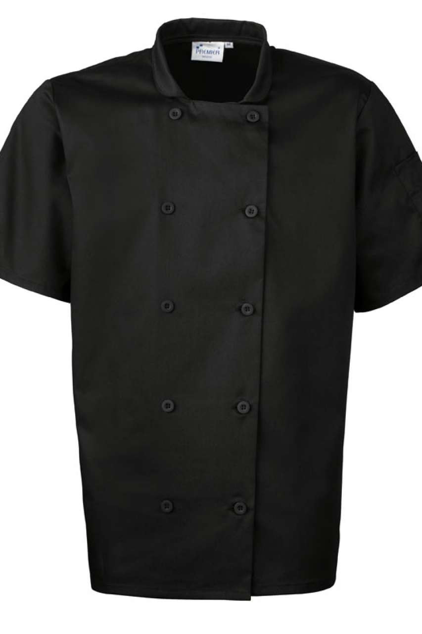 SHORT SLEEVE CHEF'S JACKET