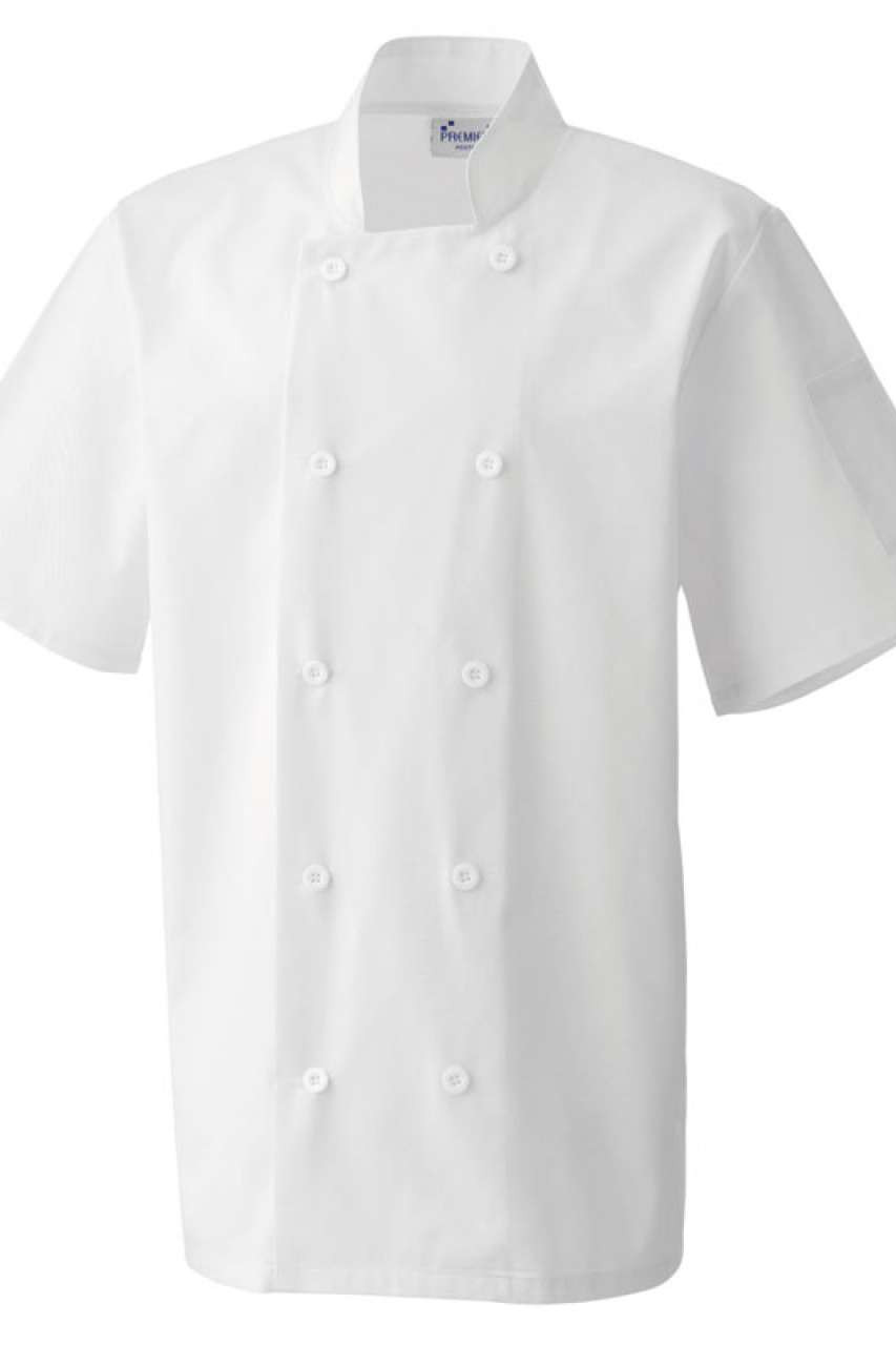 SHORT SLEEVE CHEF'S JACKET