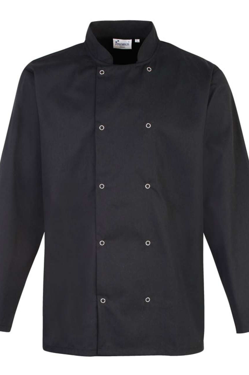 CHEF'S LONG SLEEVE STUD JACKET