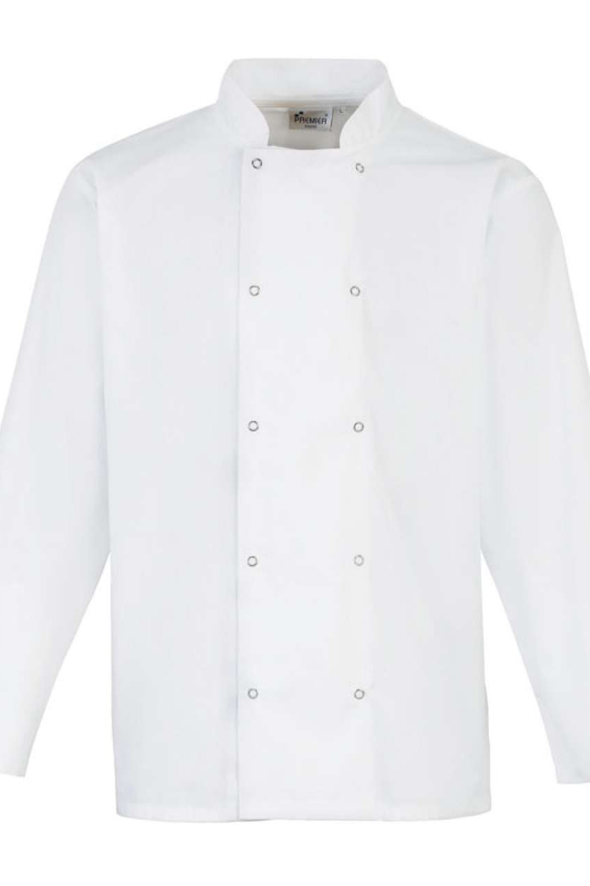 CHEF'S LONG SLEEVE STUD JACKET
