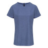‘VIOLA' LINEN-LOOK CUT NECK BEAUTY TUNIC