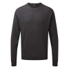 MEN'S CREW NECK COTTON RICH KNITTED SWEATER