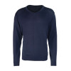 MEN'S KNITTED V-NECK SWEATER