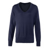 WOMEN'S KNITTED V-NECK SWEATER