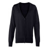 WOMEN'S BUTTON-THROUGH KNITTED CARDIGAN