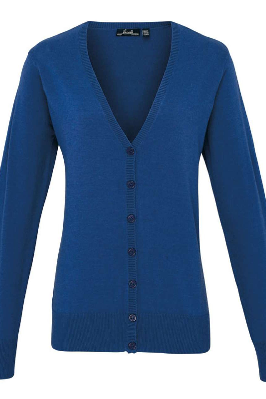 WOMEN'S BUTTON-THROUGH KNITTED CARDIGAN