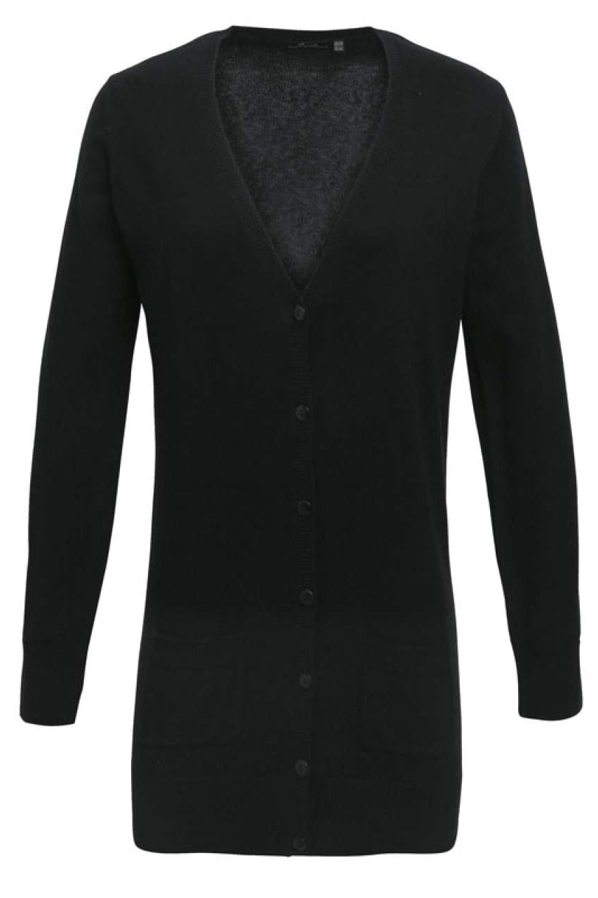 WOMEN'S LONG LENGTH KNITTED CARDIGAN