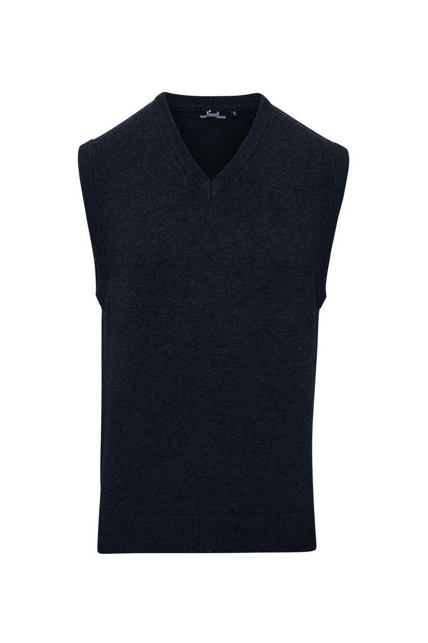MEN'S V-NECK SLEEVELESS SWEATER