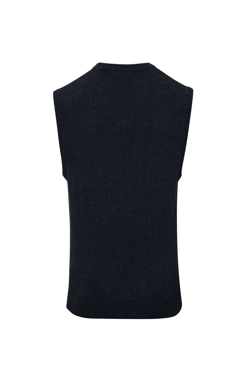 MEN'S V-NECK SLEEVELESS SWEATER