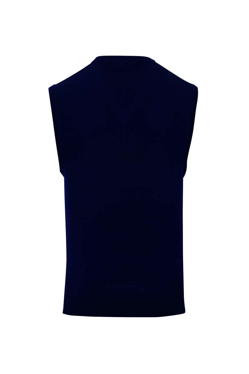 MEN'S V-NECK SLEEVELESS SWEATER