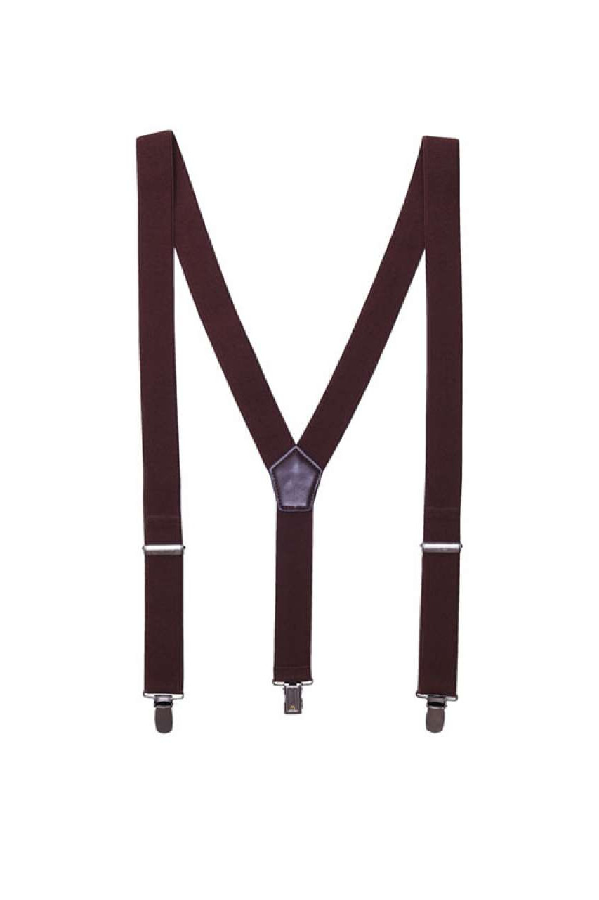 CLIP-ON TROUSER BRACES/SUSPENDERS